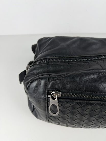 Bottega Veneta intrecciato leather bum bag