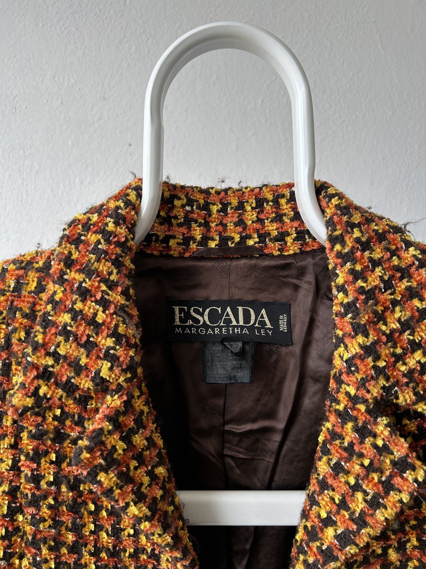 Vintage Escada tweed blazer