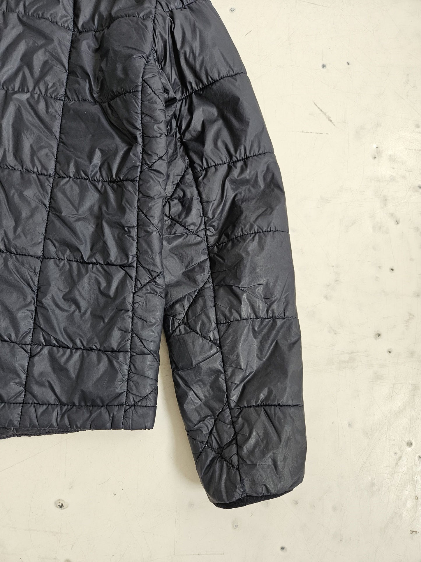 Stone Island garment dyed quilted micro yarn light down jacket