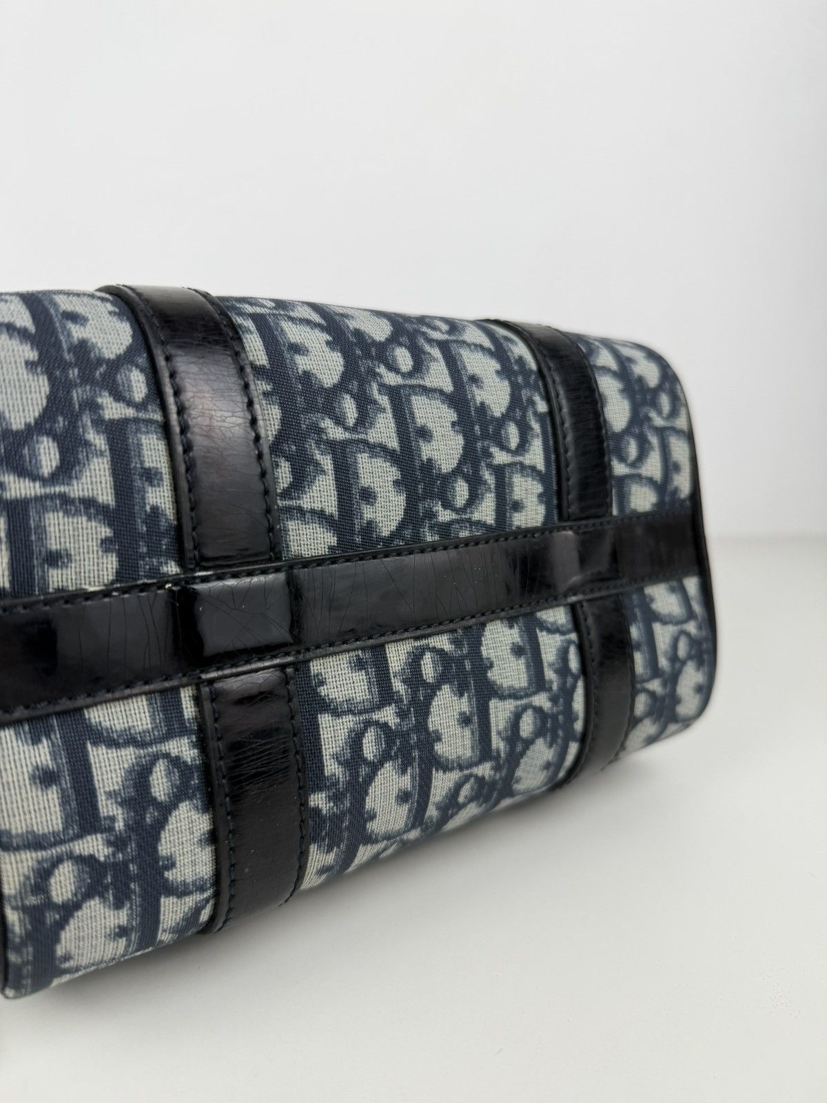 Vintage y2k Dior trotter oblique mini boston bag