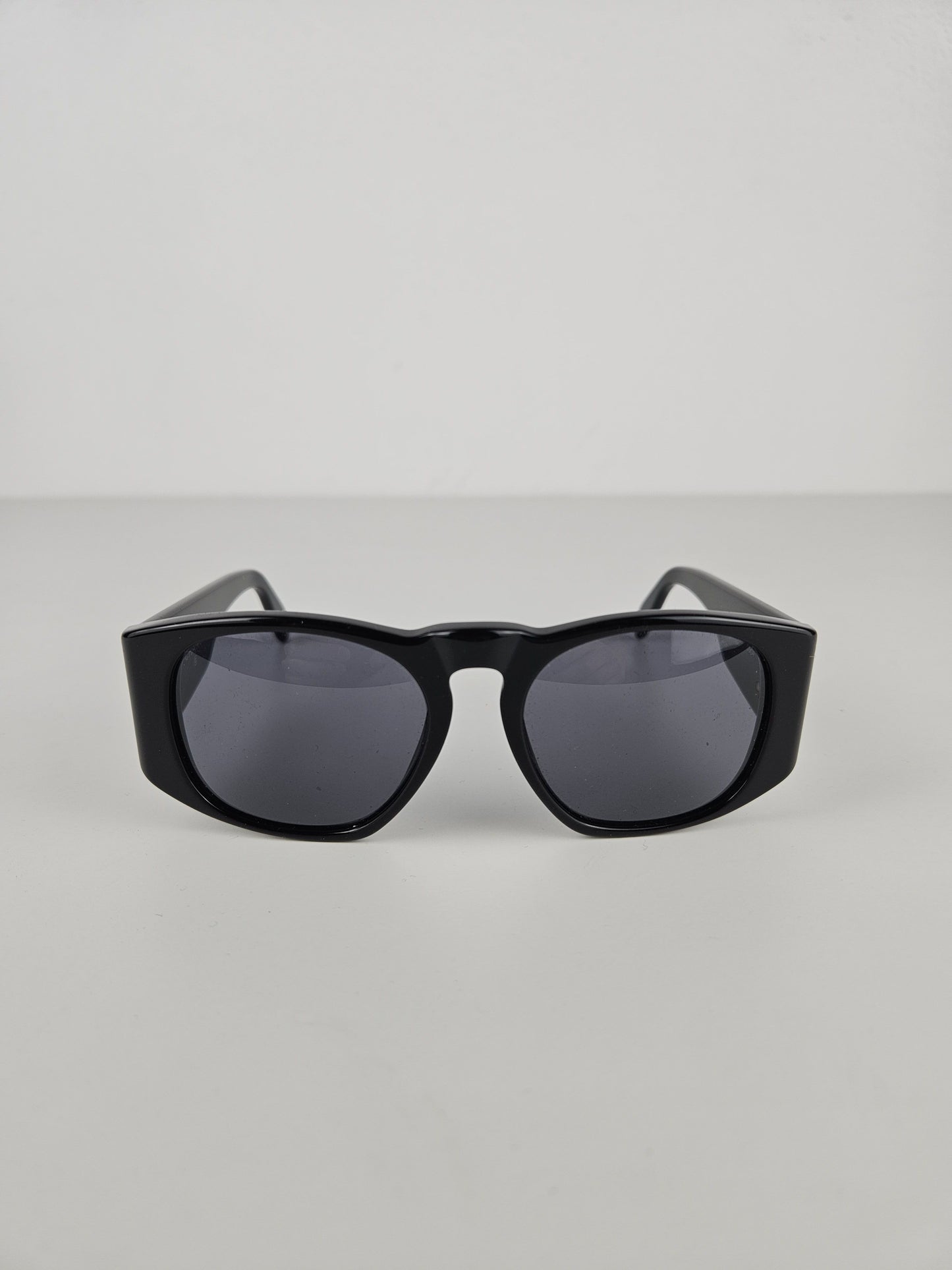 Vintage 90s Chanel 0004 10 oversized CC logo sunglasses