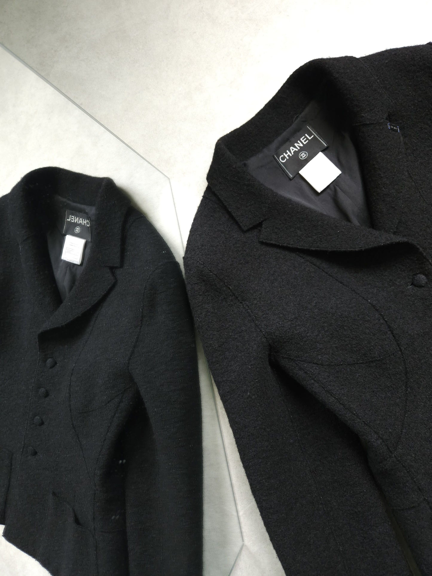 AW1999 Chanel wool tweed blazer