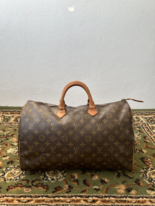 Vtg 80s Louis Vuitton monogram speedy 40 boston bag