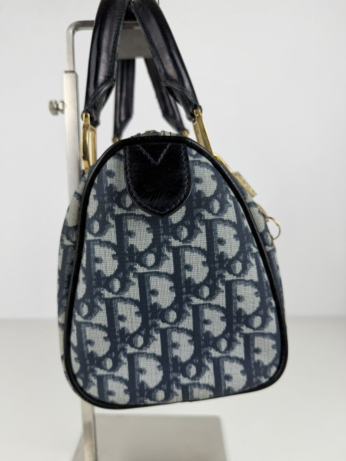 Vintage y2k Dior trotter oblique mini boston bag