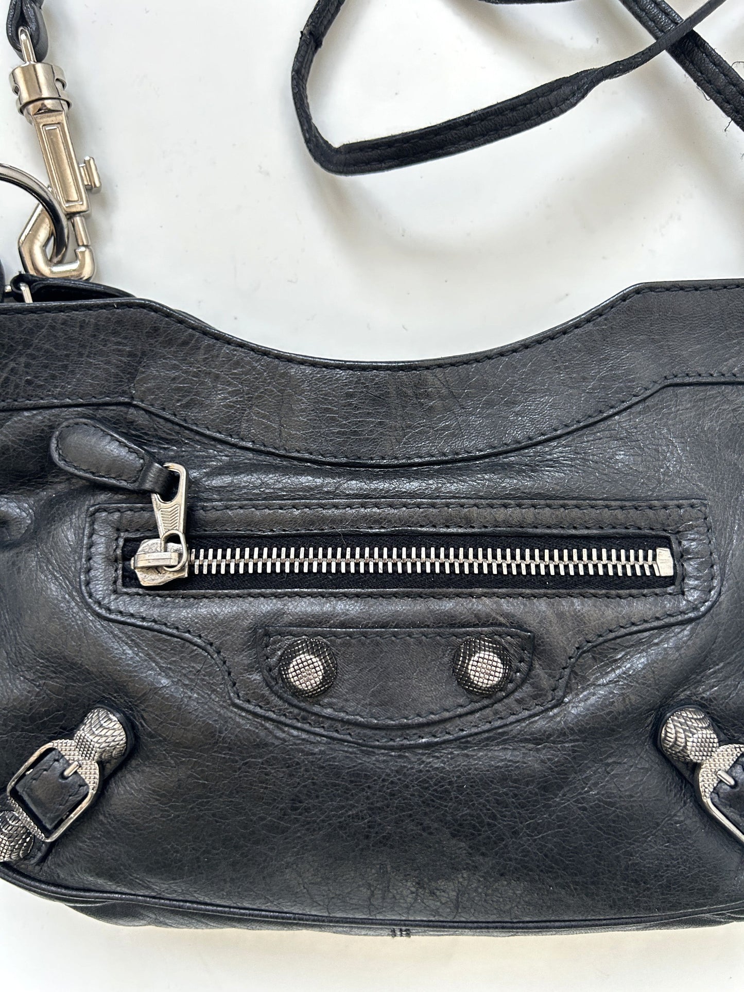 Balenciaga the hip giant hardware mini shoulder/ crossbody bag