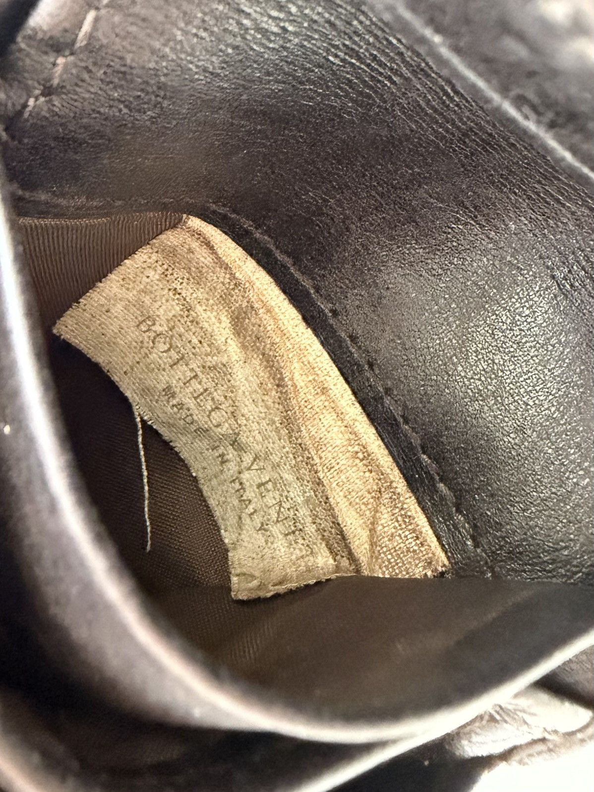 Bottega Veneta intrecciato leather bifold wallet
