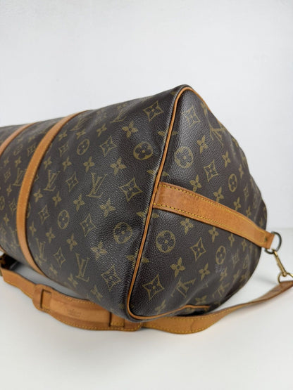 Vintage Louis Vuitton monogram keepall 50 bandouliere