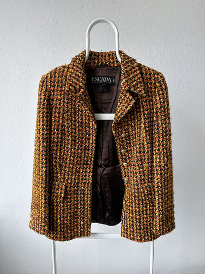 Vintage Escada tweed blazer