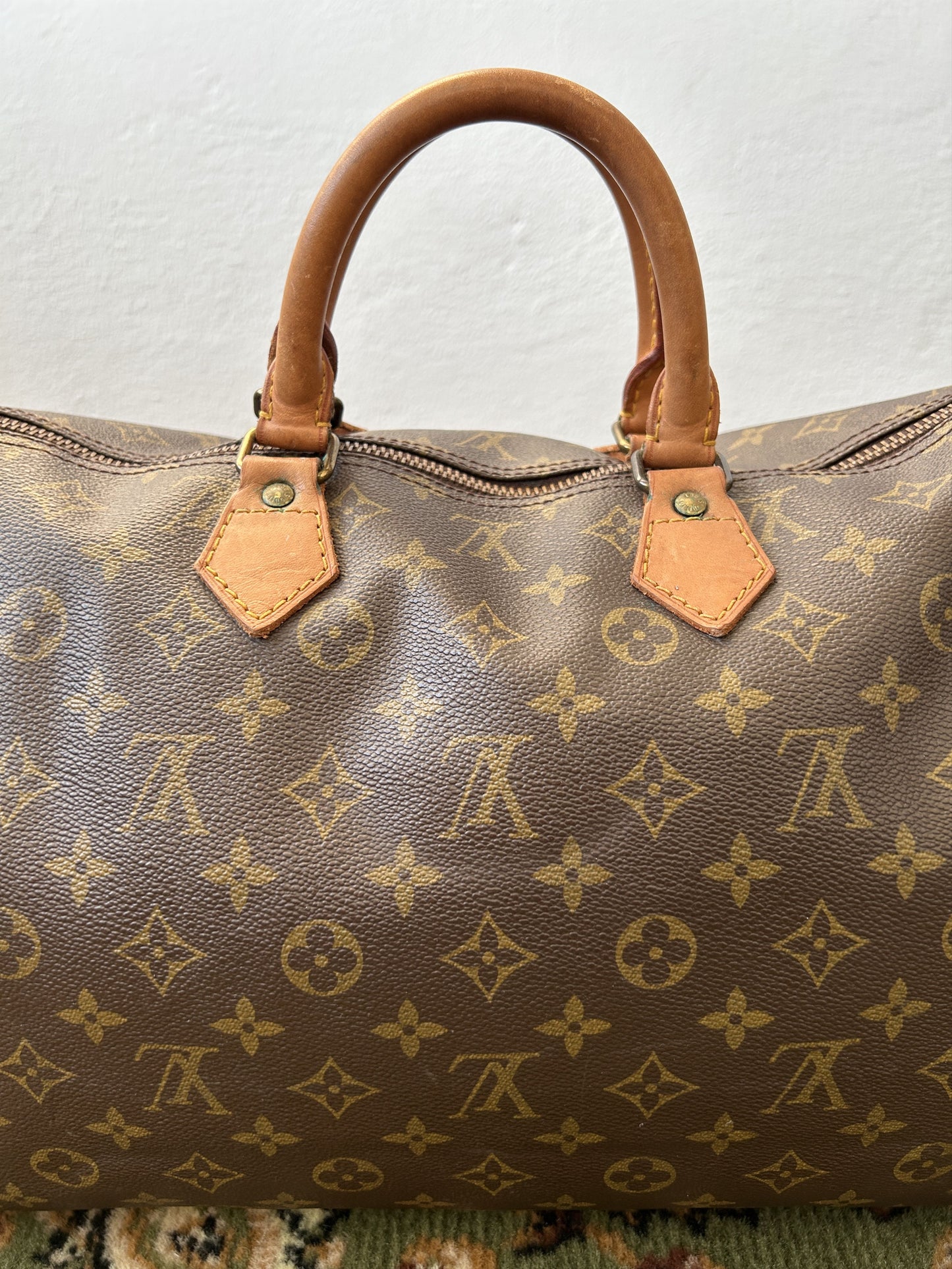 Vtg 80s Louis Vuitton monogram speedy 40 boston bag