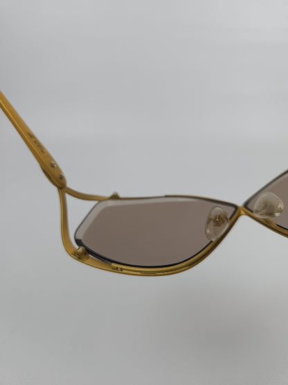 Vintage 80s Dior 2056 40 butterfly sunglasses