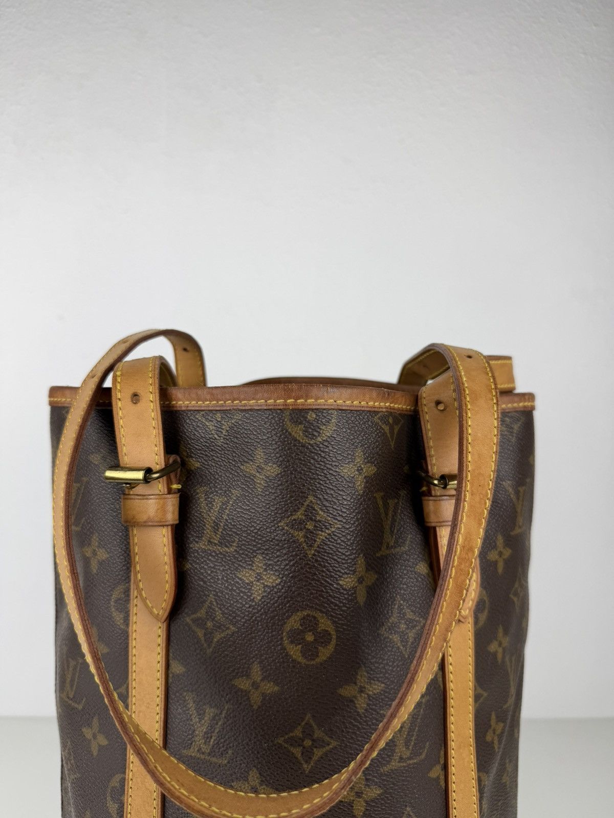 Vintage Louis Vuitton monogram bucket GM