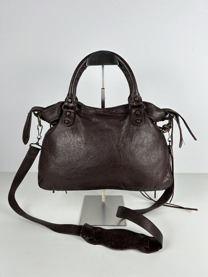 Balenciaga town bag in brown