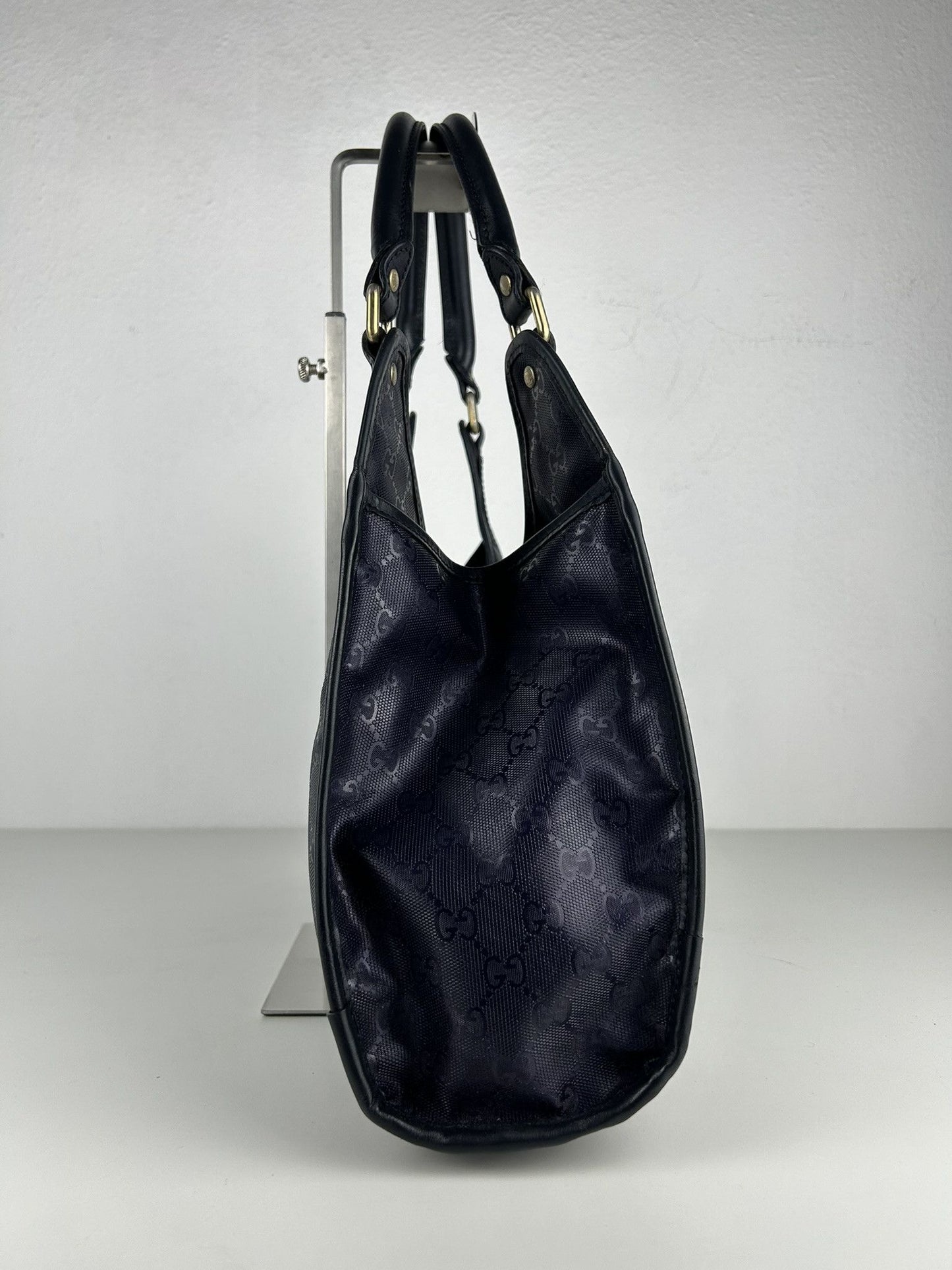 Gucci Jackie gg monogram coated canvas handbag