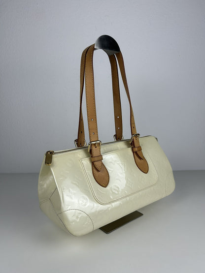 Louis Vuitton vernis monogram rosewood handbag