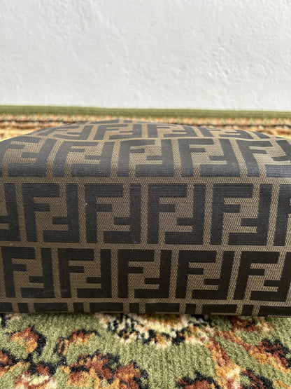 Vintage y2k fendi ff zucca monogram tote bag
