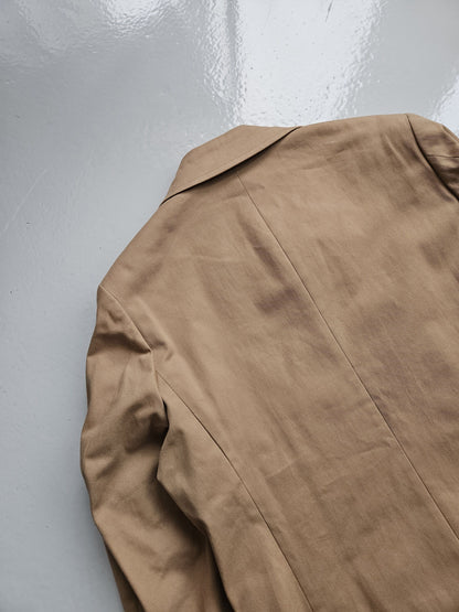 Yohji Yamamoto Y's double breasted reefer jacket peacoat