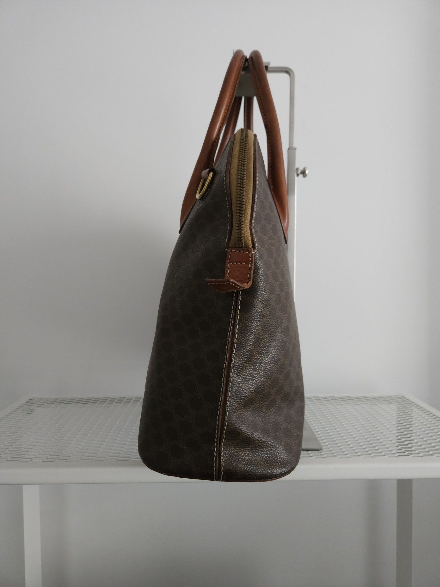 Vintage 90s Celine macadam handbag