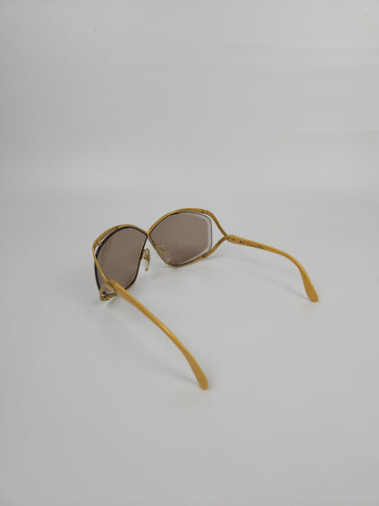 Vintage 80s Dior 2056 40 butterfly sunglasses