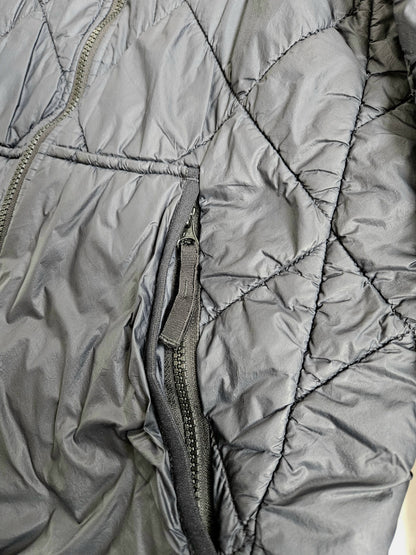 Stone Island garment dyed quilted micro yarn light down jacket