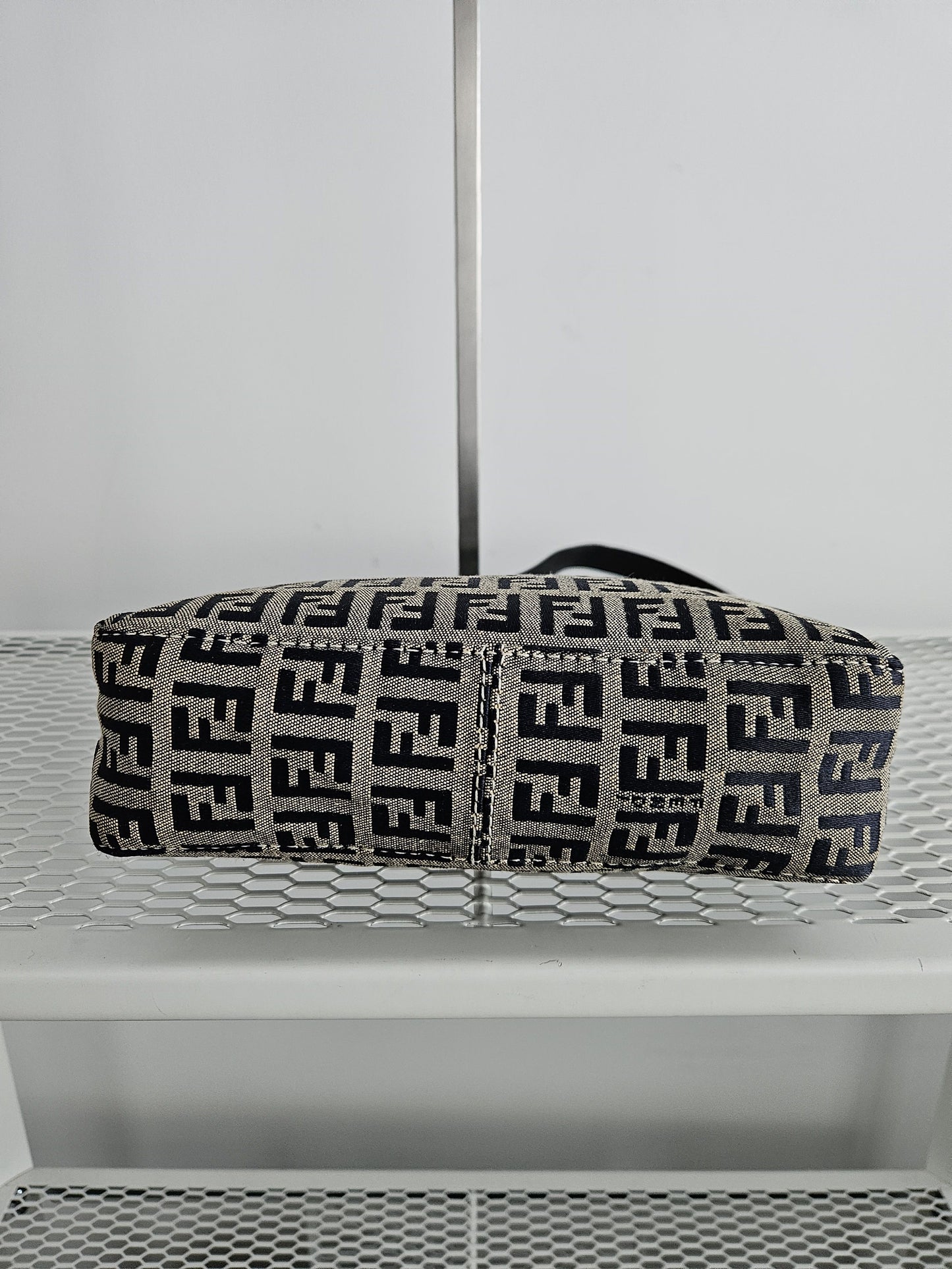 Fendi zucchino ff monogram canvas mini bag pochette