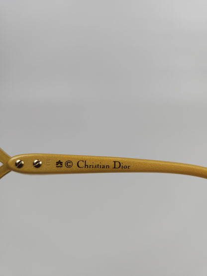 Vintage 80s Dior 2056 40 butterfly sunglasses