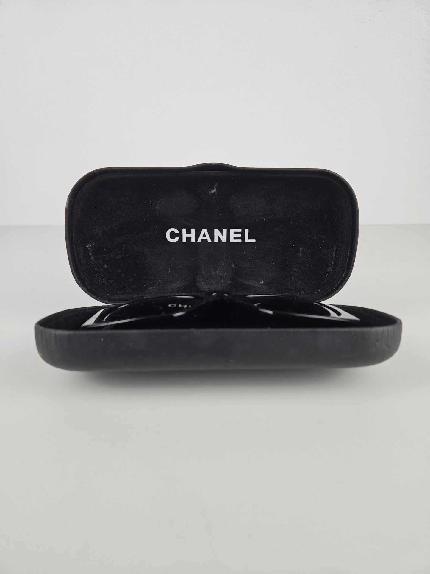 Vintage 90s Chanel 0004 10 oversized CC logo sunglasses