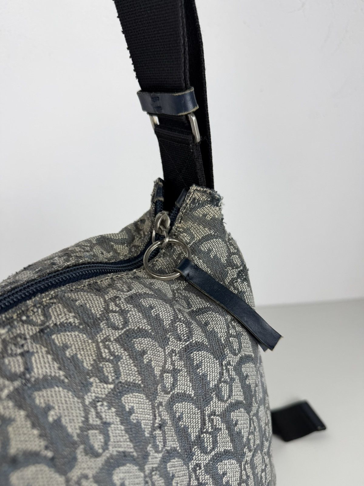 Vintage y2k dior trotter monogram canvas messenger bag