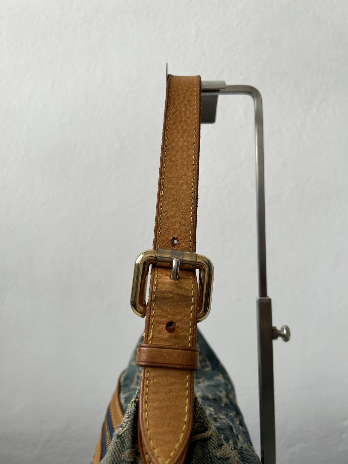 Louis vuitton monogram denim baggy PM handbag