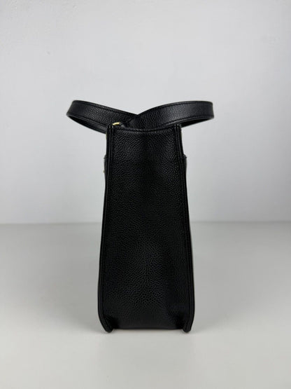 Vintage Chanel caviar 2.55 executive tote mini size