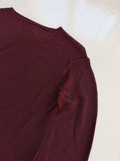 SS2015 Prada viscose mesh top