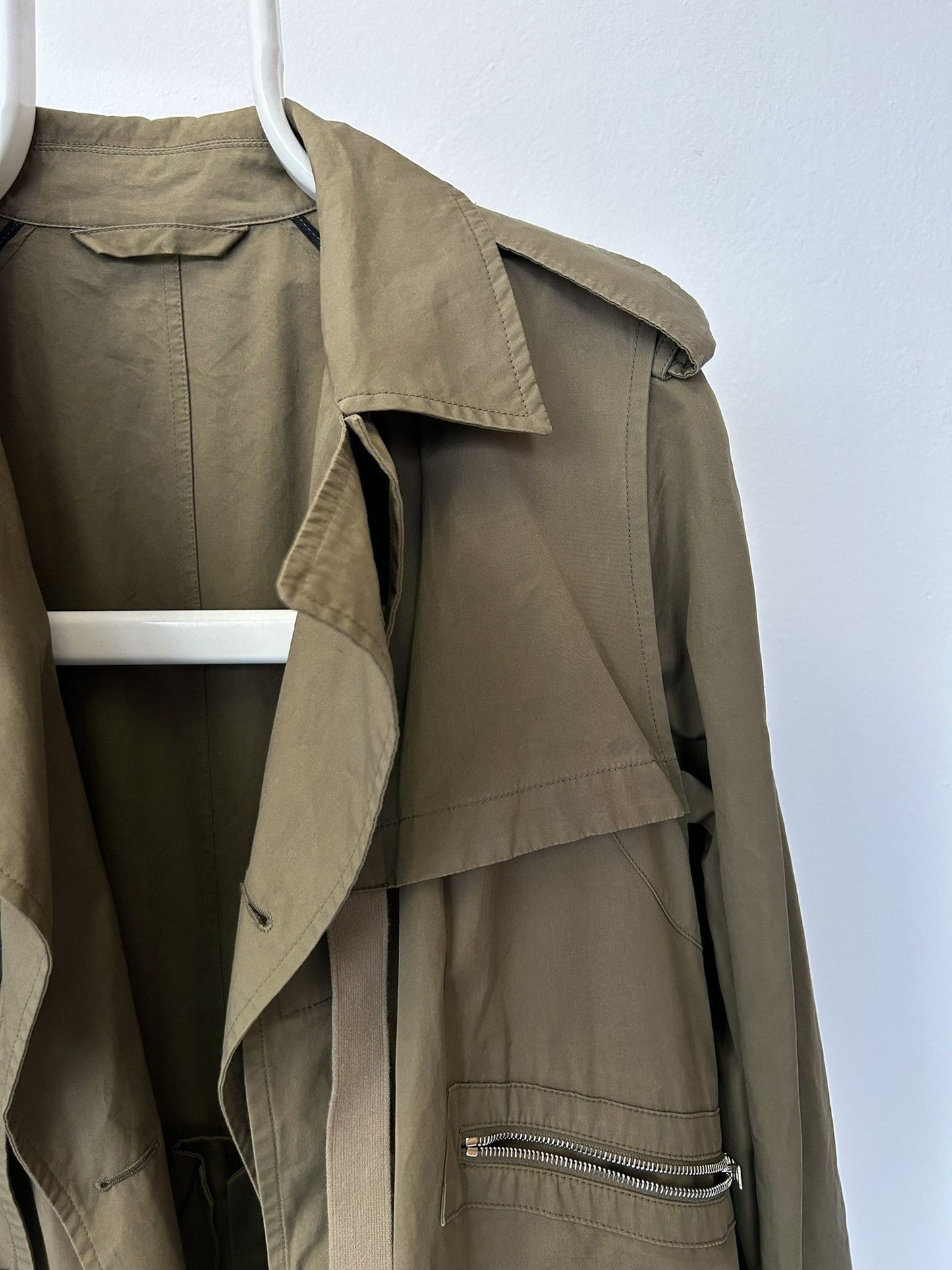 2019 Stella McCartney oversized layered trench coat
