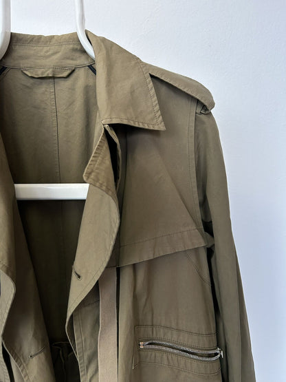 2019 Stella McCartney oversized layered trench coat