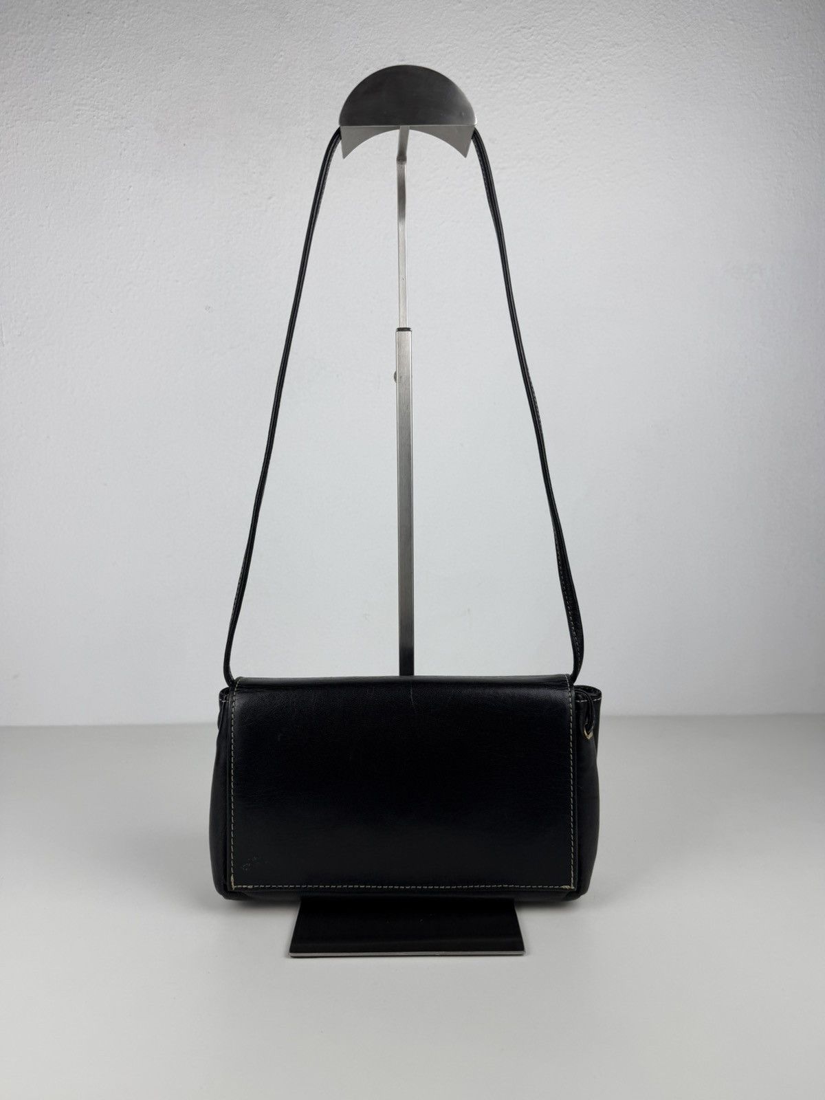 Vintage 80s Christian Dior leather shoulder/ crossbody bag