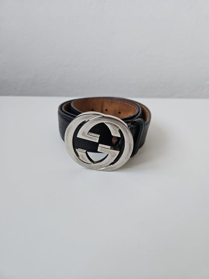 Gucci guccissima leather belt