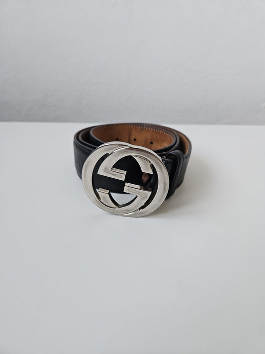 Gucci guccissima leather belt