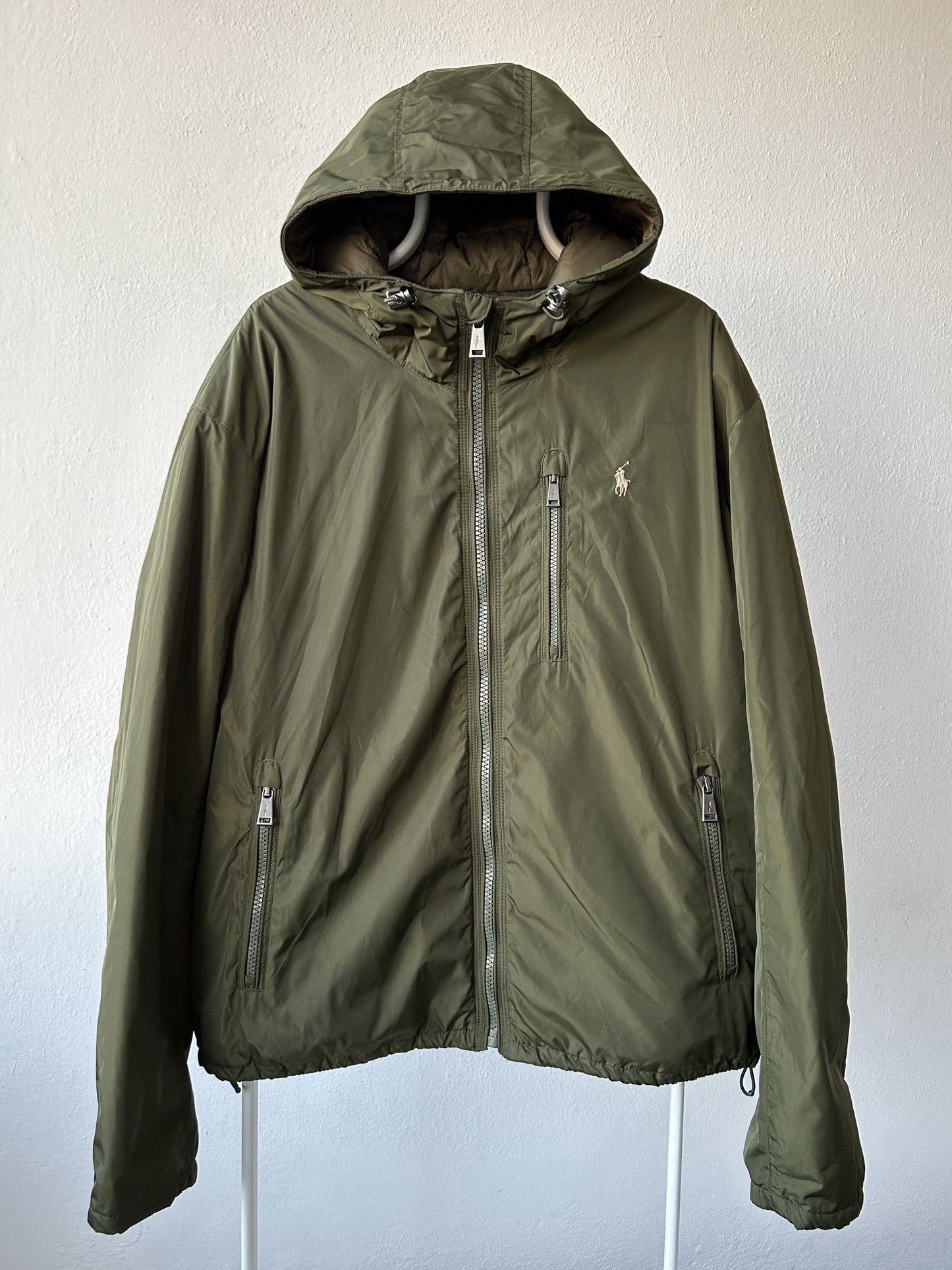 Ralph lauren hooded light puffer jacket