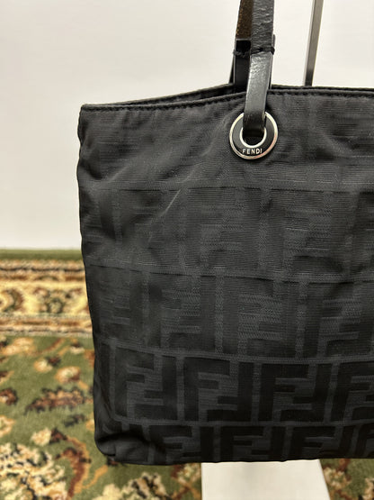 Vintage y2k fendi ff zucchino monogram tote bag