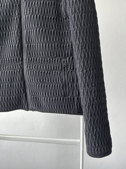 Archive AW2011 Prada pleated full zip sweatshirt