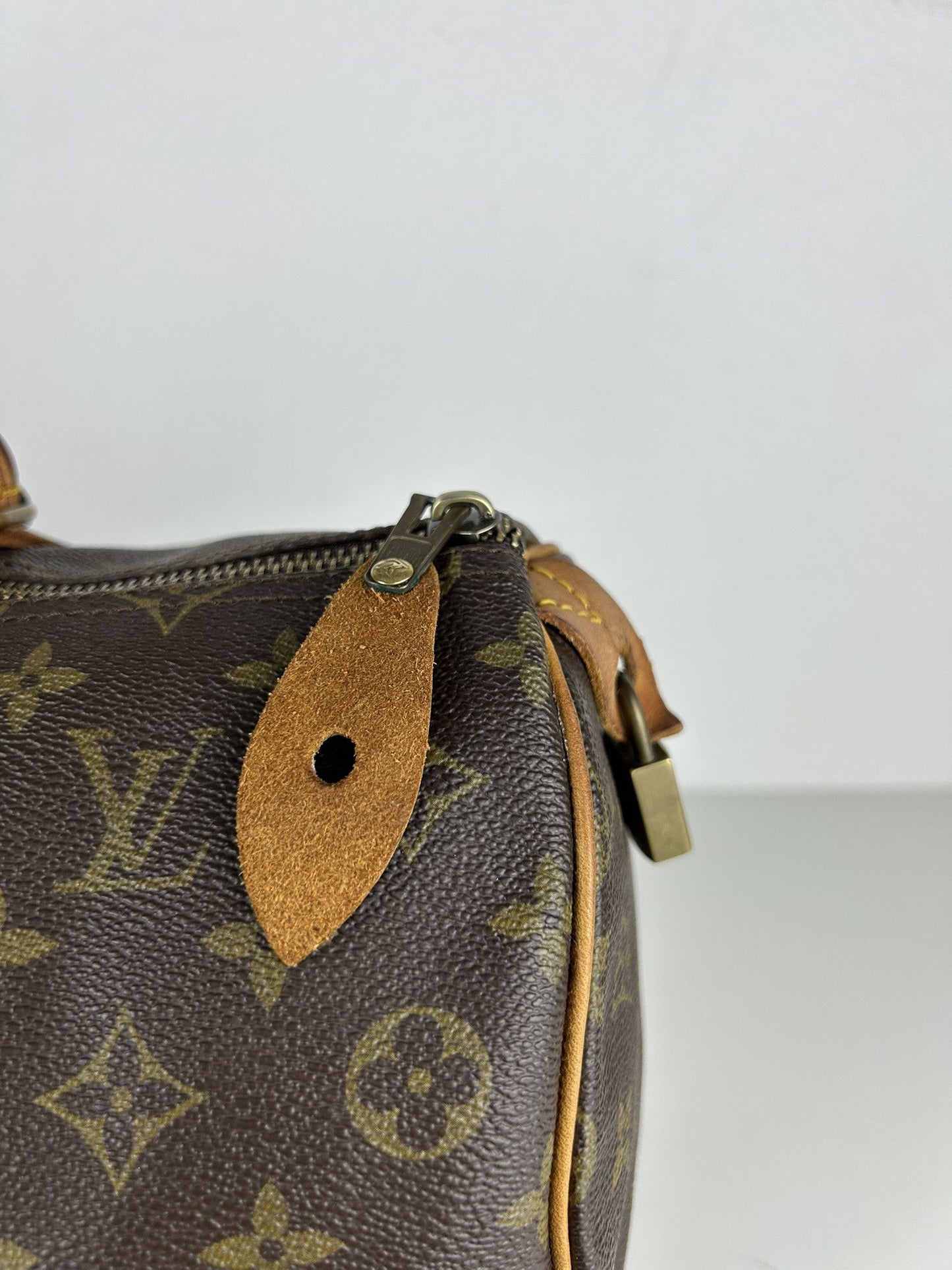 Vintage 80s Louis Vuitton monogram speedy 35 boston bag