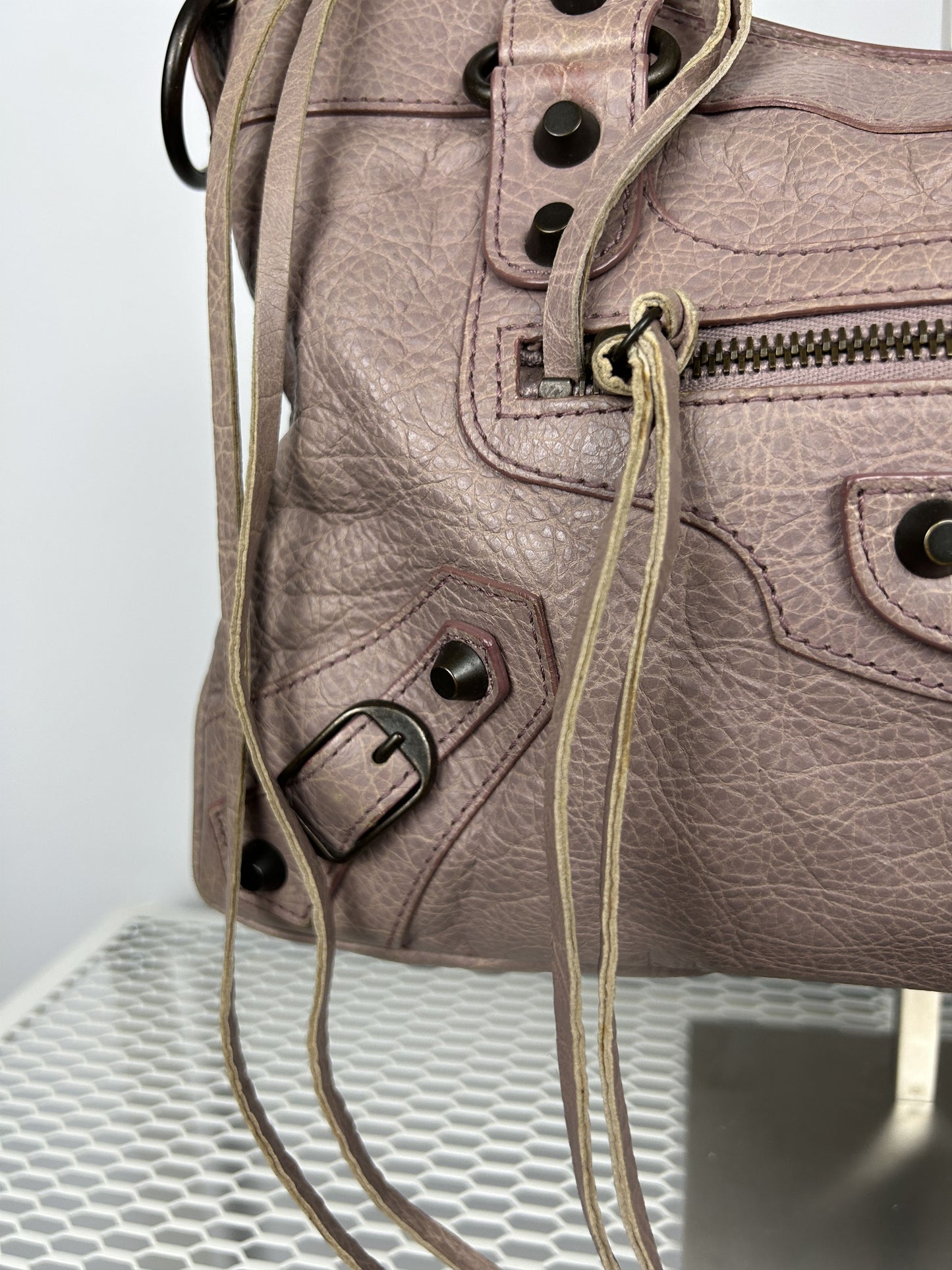 Balenciaga first bag in lilac