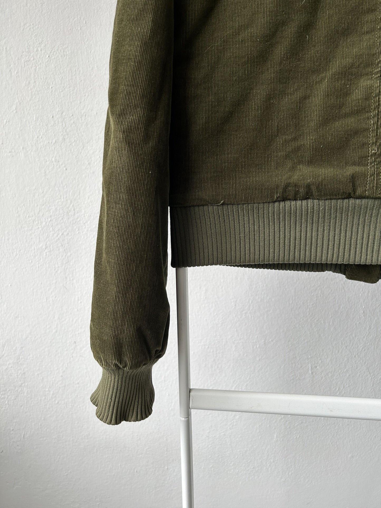 Archive y2k Dolce Gabbana corduroy hooded bomber