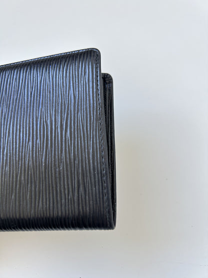 Louis vuitton bifold epi leather wallet