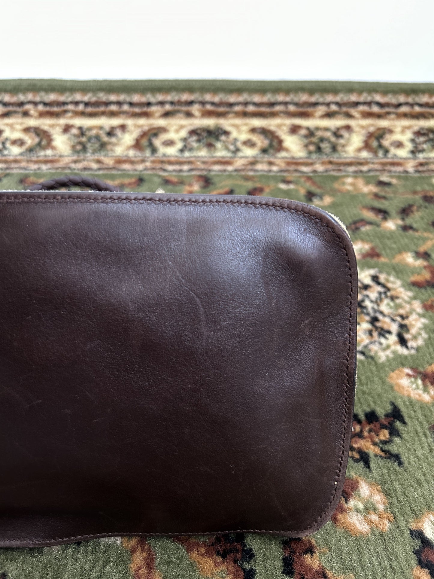 Bottega Veneta intrecciato leather hobo handbag in brown