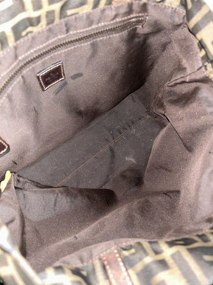 Vintage y2k fendi ff zucca monogram tote bag