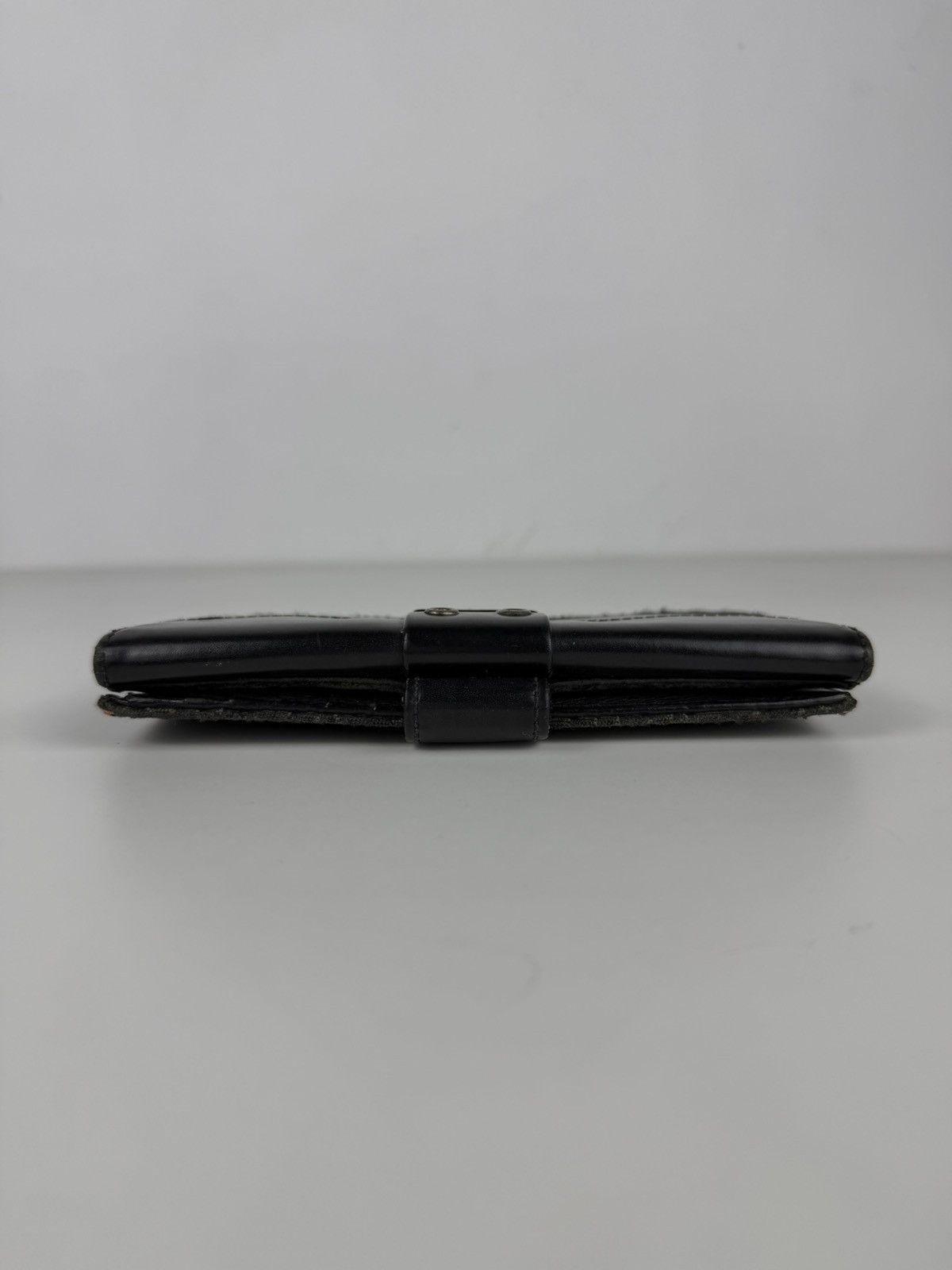 Dior John Galliano era street chic monogram long trifold wallet