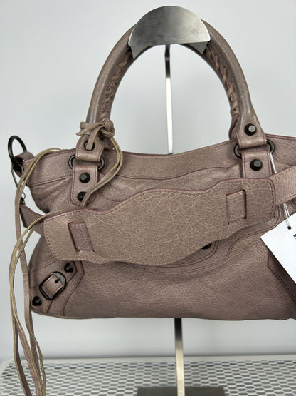 Balenciaga first bag in lilac