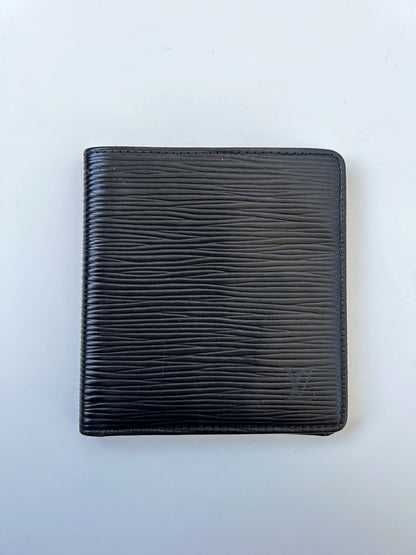 Louis vuitton bifold epi leather wallet