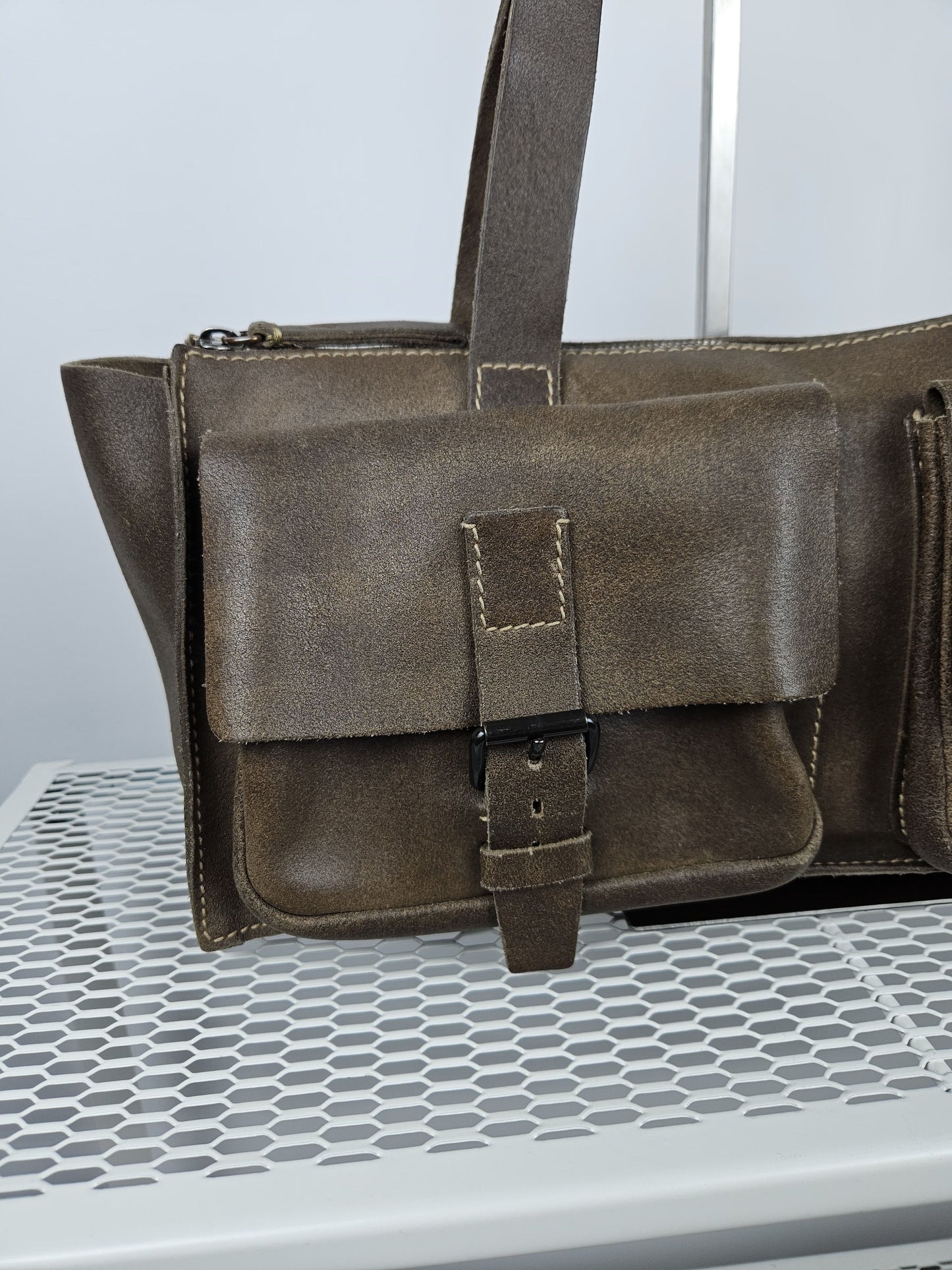 Archive 90s miu miu handbag with cargo pockets