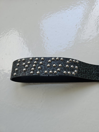 Miss Sixty studded big buckle belt
