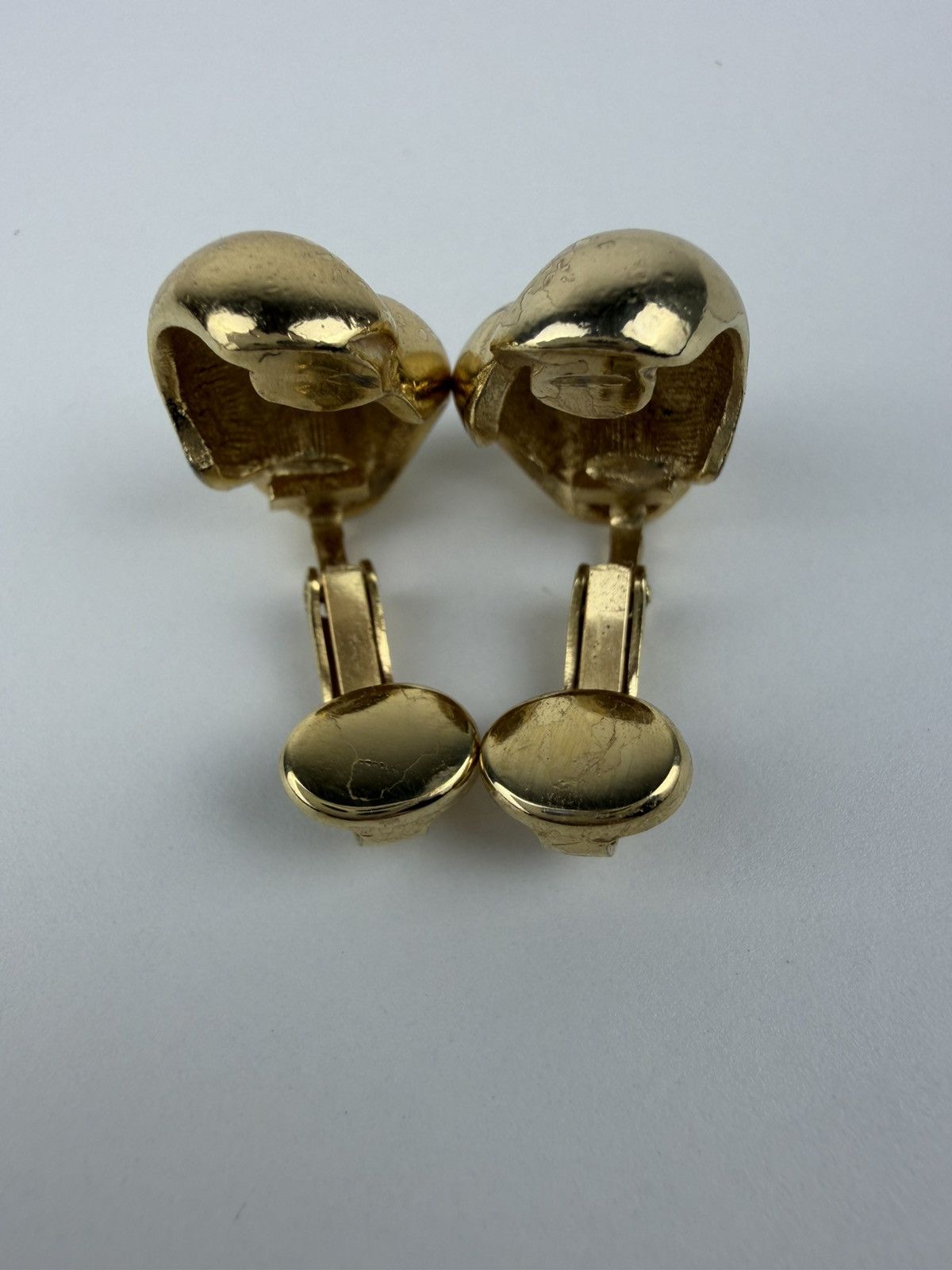 Vintage 80s Christian Dior clip on earrings